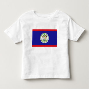 Belizische Flagge Kleinkind T-shirt