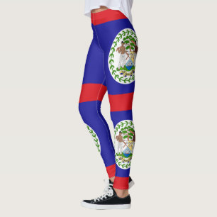 Belizische Flagge Leggings