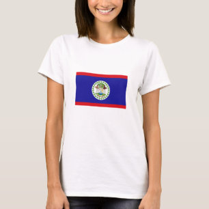 Belizische Flagge T-Shirt