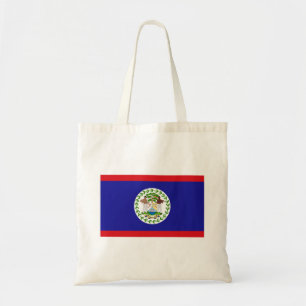 Belizische Flagge Tragetasche