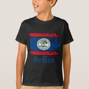 Belizische Flaggenentwürfe T-Shirt