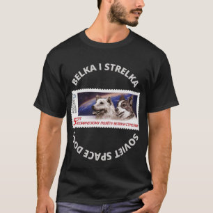 Belka i Strelka Soviet space dogs T-Shirt