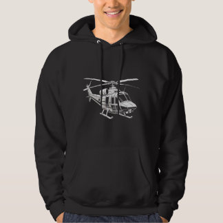 Bell 206 Jetranger Hubschrauber Hoodie