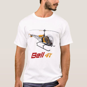 Bell 47 Hubschrauber, Glocke 47 g, Glockengelenk 4 T-Shirt