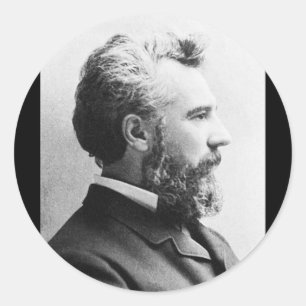 Bell ~ Alexander Graham / Erfinder des Erziehers Runder Aufkleber