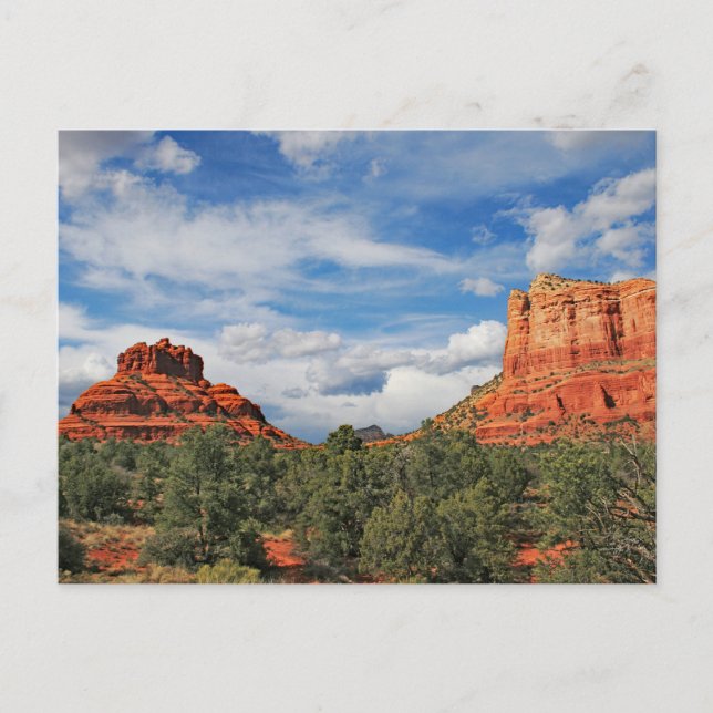 Bell and Courthouse Rock Postcard Postkarte (Vorderseite)