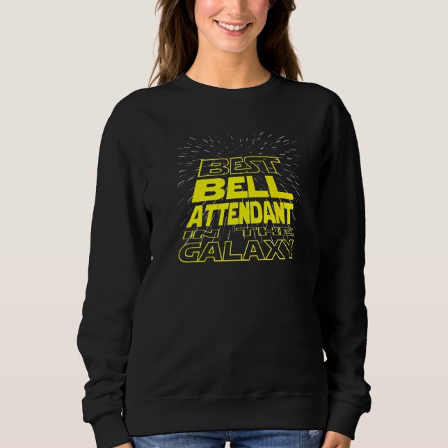 Bell Attendant Cool Galaxy Job Sweatshirt (Vorderseite)