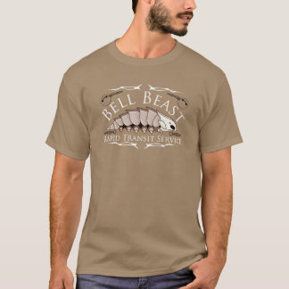Bell Beast Rapidransit Service Hollow Knight Seide T-Shirt