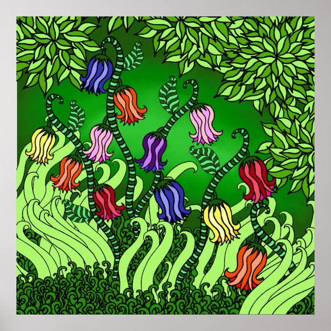 Bell Blume Poster (Vorne)