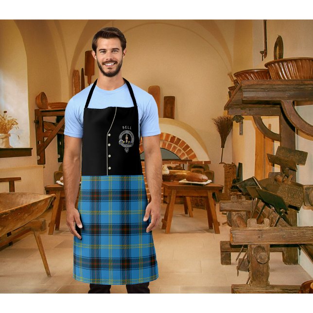 Bell Clan Abzeichen & Tartan Kilt Schürze (Von Creator hochgeladen)
