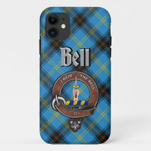 Bell Clan Abzeichen & Tartan Phone Case