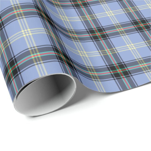 Bell Clan Tartan Geschenkpapier (Rolleneckpunkt)