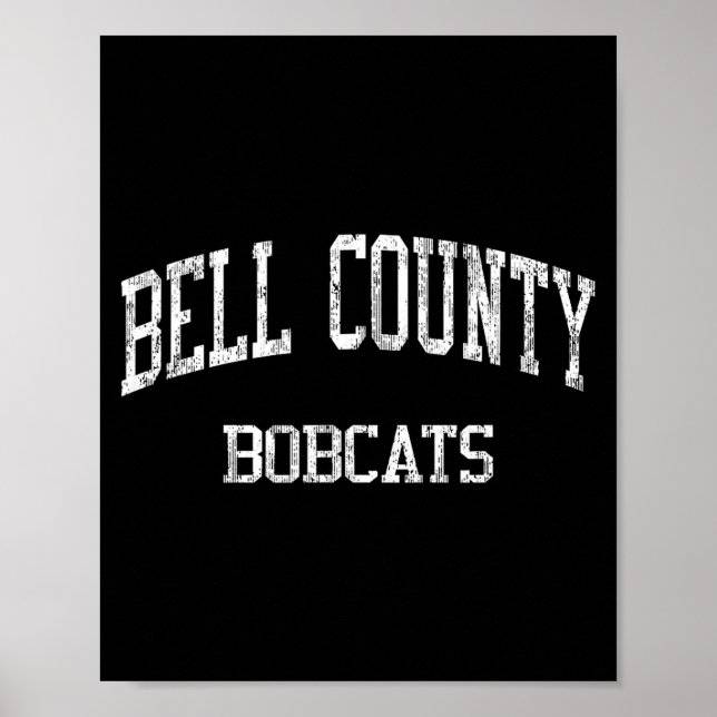 Bell County High School Kunstwerke der Oberstufe Poster (Vorne)