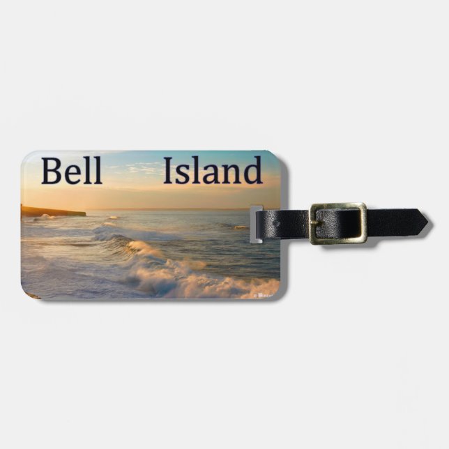 Bell Island-Gepäckanhänger Gepäckanhänger (Vorderseite horizontal)