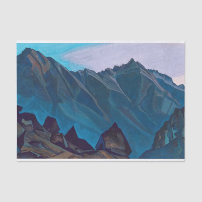 Bell Mountain von Nicholas Roerich Seidenpapier (Vorderseite)