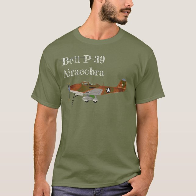 Bell P-39 Airacobra T-Shirt (Vorderseite)