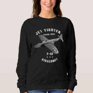 Bell P 59 Airacomet Militär-Jagdflugzeug-Abdeckung Sweatshirt