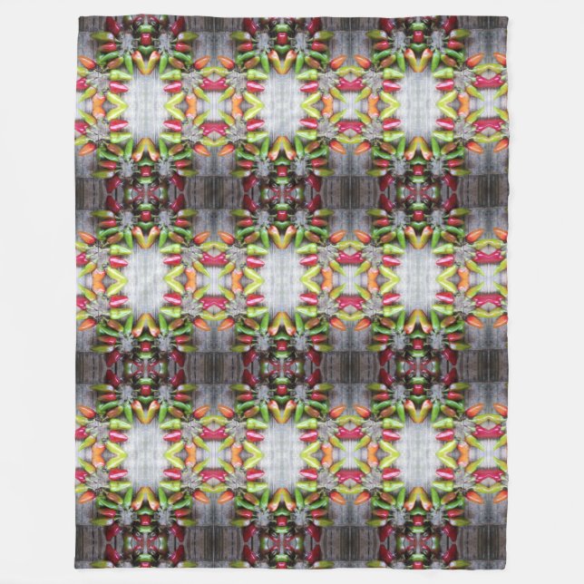 bell pepper blanket fleecedecke (Vorderseite)