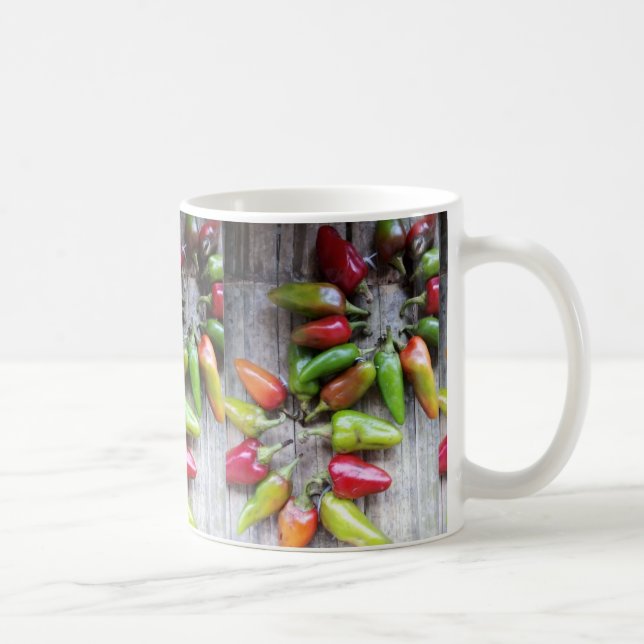 Bell Pepper Picture-Tasse Kaffeetasse (Rechts)