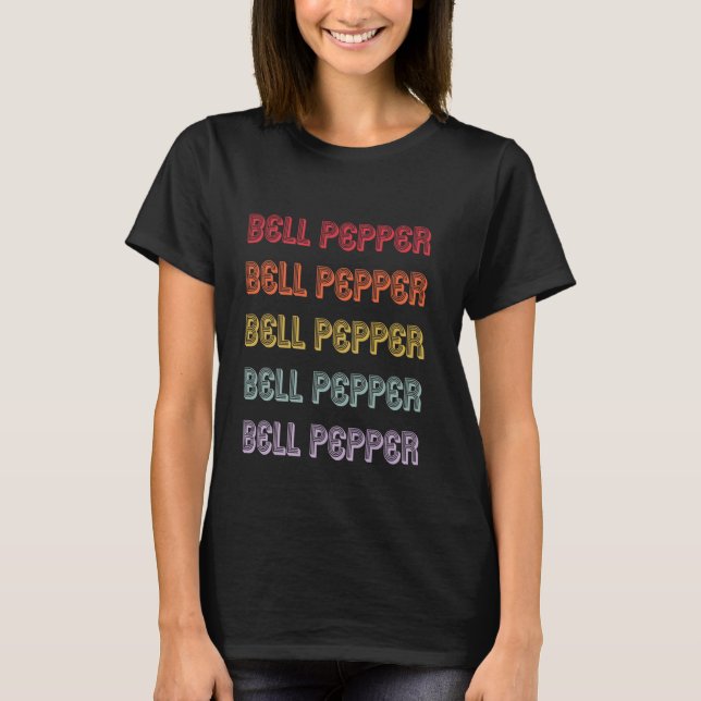 Bell Pepper T-Shirt (Vorderseite)
