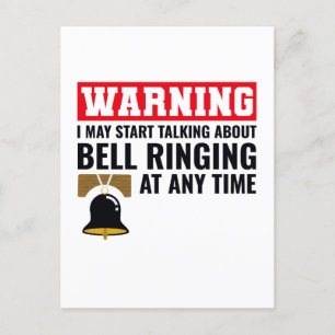 Bell Ringer Collector Campanologin Funny Postkarte