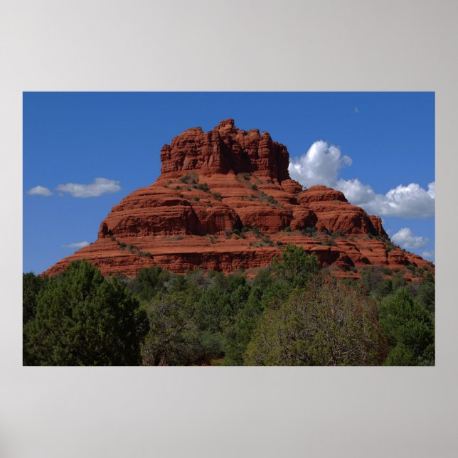 Bell Rock in Sedona AZ 087 Poster (Vorne)