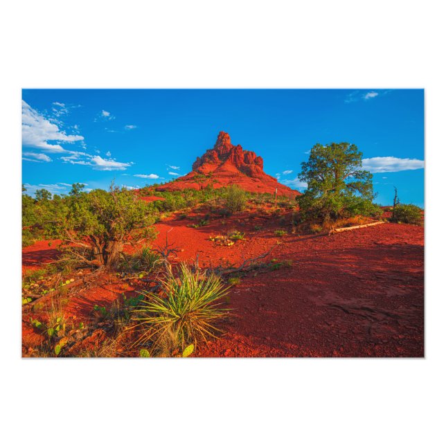 Bell Rock, Sedona, Arizona Foto Print (Vorne)