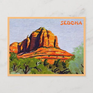 Bell Rock, Sedona, Arizona Gemälde Postkarte
