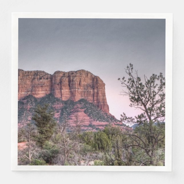 Bell rock Sedona, AZ Serviette (Vorderseite)