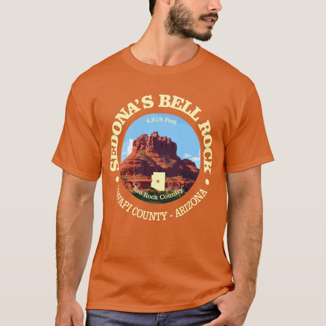 Bell Rock Sedona (rd) T-Shirt (Vorderseite)