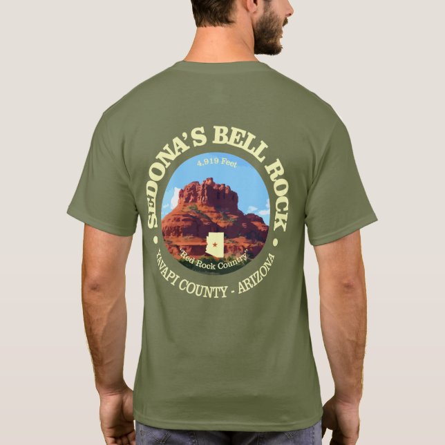 Bell Rock Sedona (rd) T-Shirt (Rückseite)