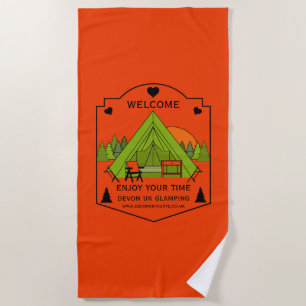 Bell Tent Glamping Business Strandtuch
