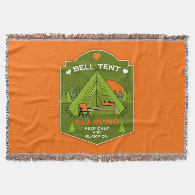 Bell Tent Glamping Decke (Vorderseite)