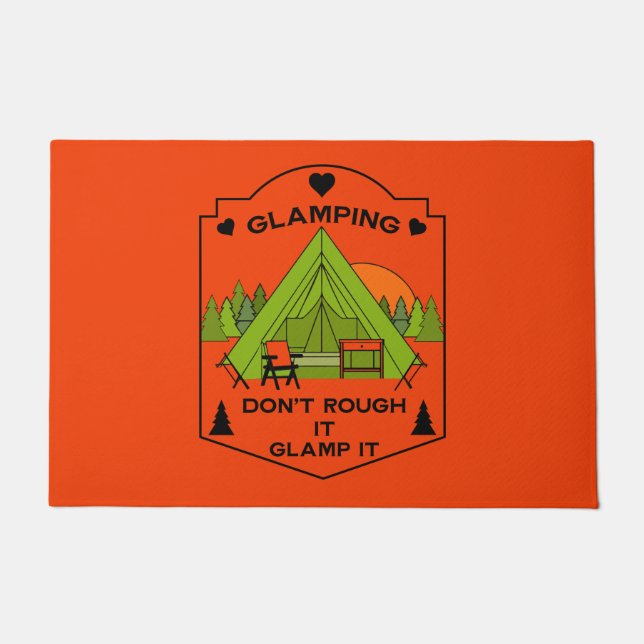 Bell Tent Glamping Fußmatte (Vorderseite)