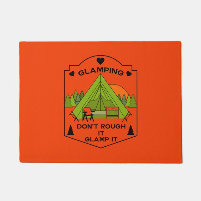 Bell Tent Glamping Fußmatte (Vorderseite)