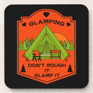 Bell Tent Glamping Getränkeuntersetzer