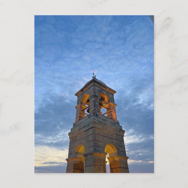 Bell Tower Athens Griechenland Postkarte (Vorderseite)