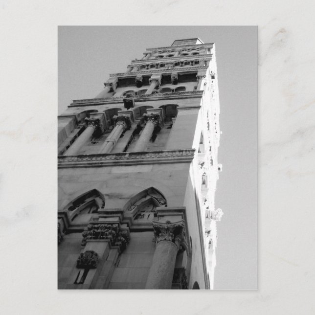 Bell Tower in Split Kroatien Postkarte (Vorderseite)