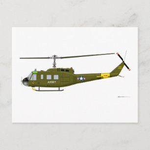 Bell UH-1D Iroquois Postkarte