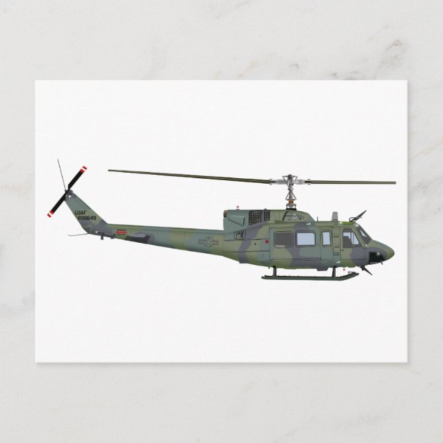 Bell UH-1N 455455 Postkarte (Vorderseite)