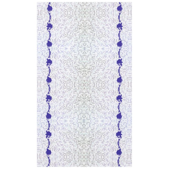 Bell- und Granatapfelmotiv auf Blätter Tischdecke (Vorderseite)