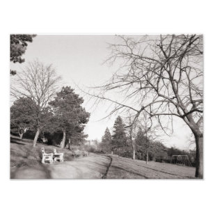 Bell Vue Park, Newport, Mon (Dezember 1977) Fotodruck