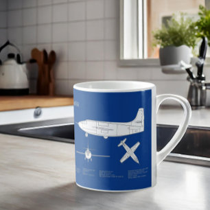 Bell X-1 - Flugzeugkonzepte ABD Kaffeetasse