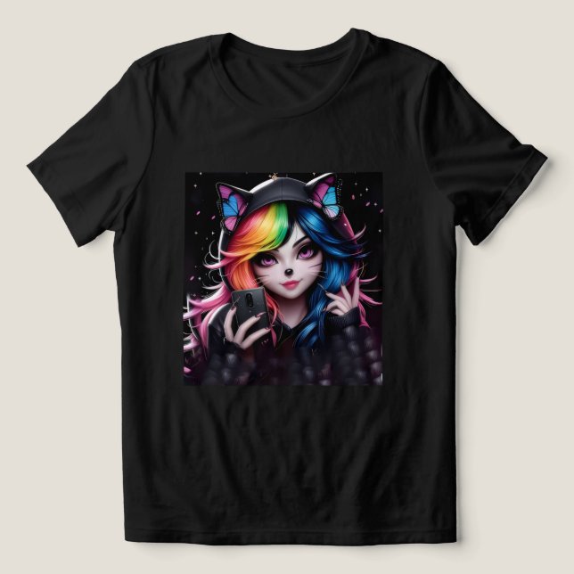  Bella+Canvas Damen  Tri-Blend Shirt (Design Vorderseite)