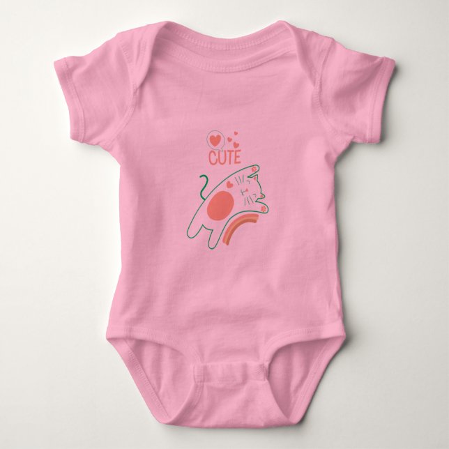 Bella+Canvas Kleinkind Tri-Blend-Body Baby Strampler (Vorderseite)