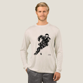 Bella Canvas Tri-blend Long Sleeve Shirt : Hockey