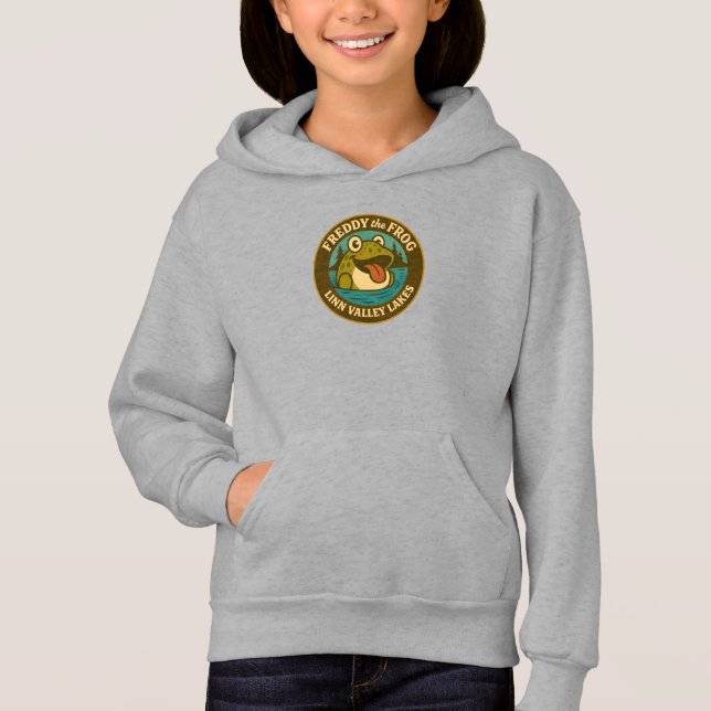 Bella+Canvas Tri-blend Long Sleeve Shirt, Solid Bl Hoodie (Vorderseite)