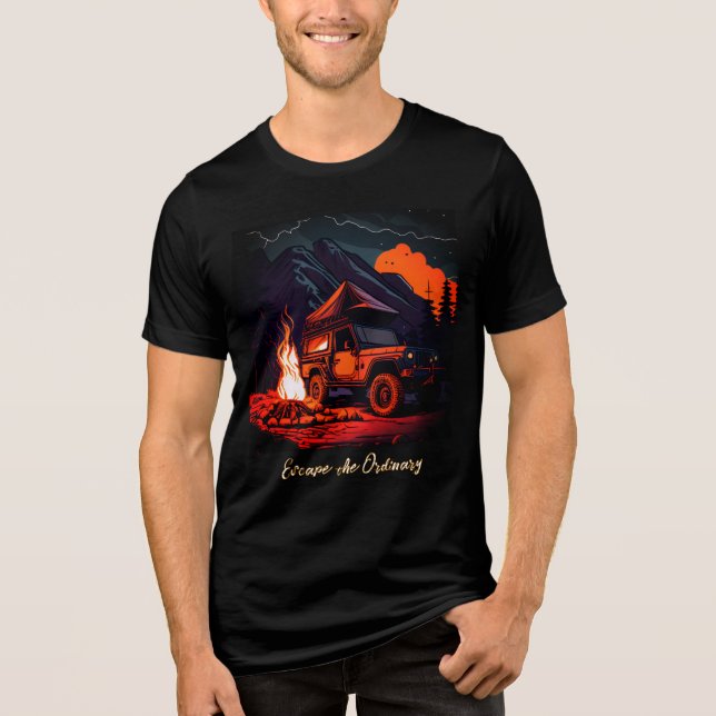Bella+Canvas Tri-Blend T-Shirt Shirt (Vorderseite)