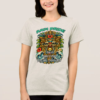 Bella+Canvas Tri-Blend-T-Shirt, Weiß, Erwachsene S Tri-Blend Shirt