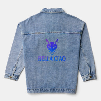 Bella Ciao Denim Jacke – Bold Fox Streetwear Stil
